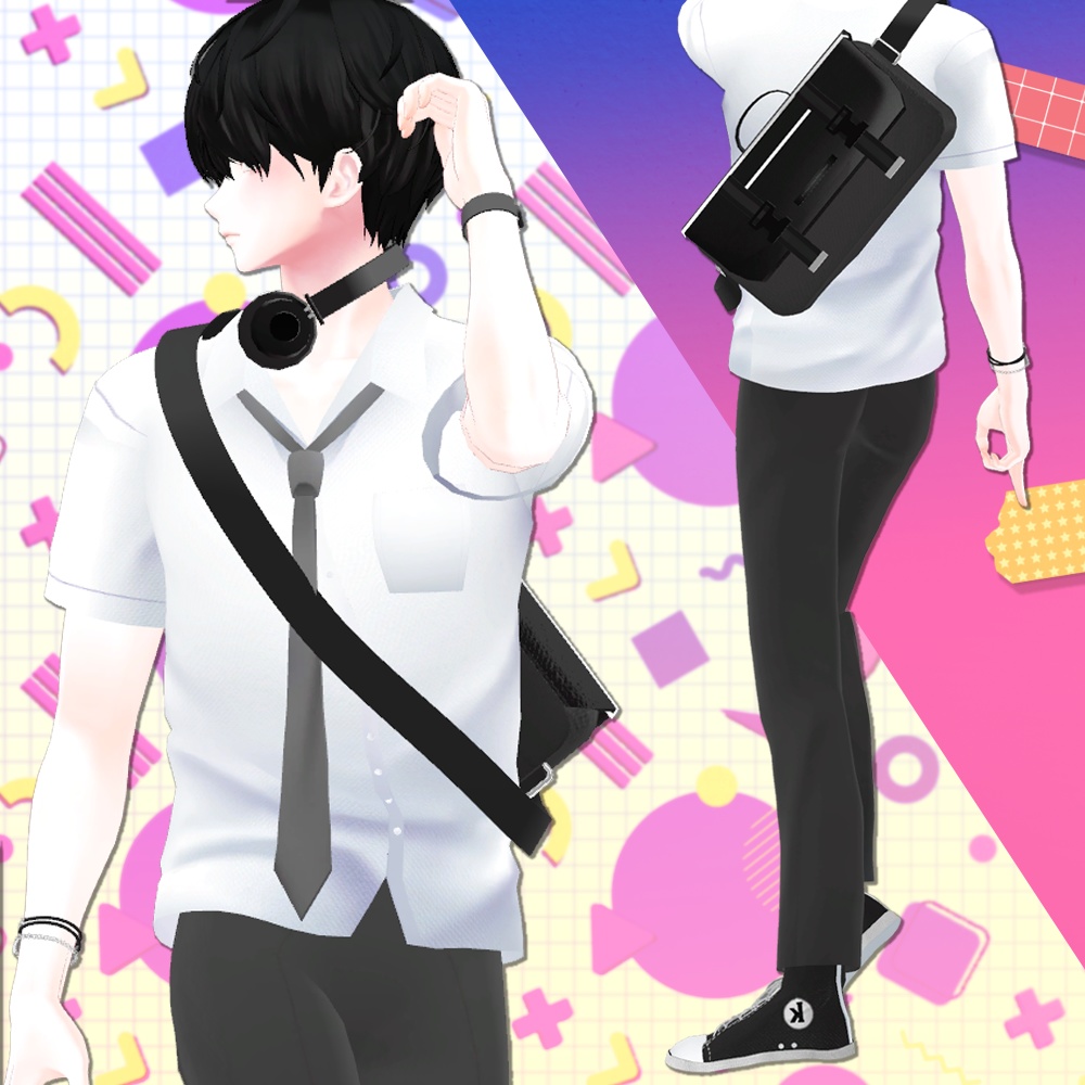 水瀬(Minase) Summer school / 夏の学校 制服 (VRC)