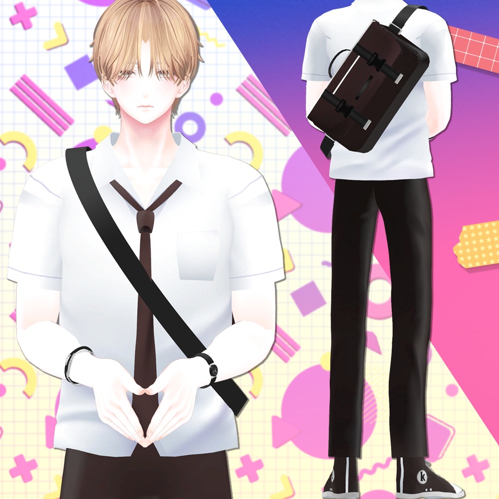 水瀬(Minase) Summer school / 夏の学校 制服 (VRC)