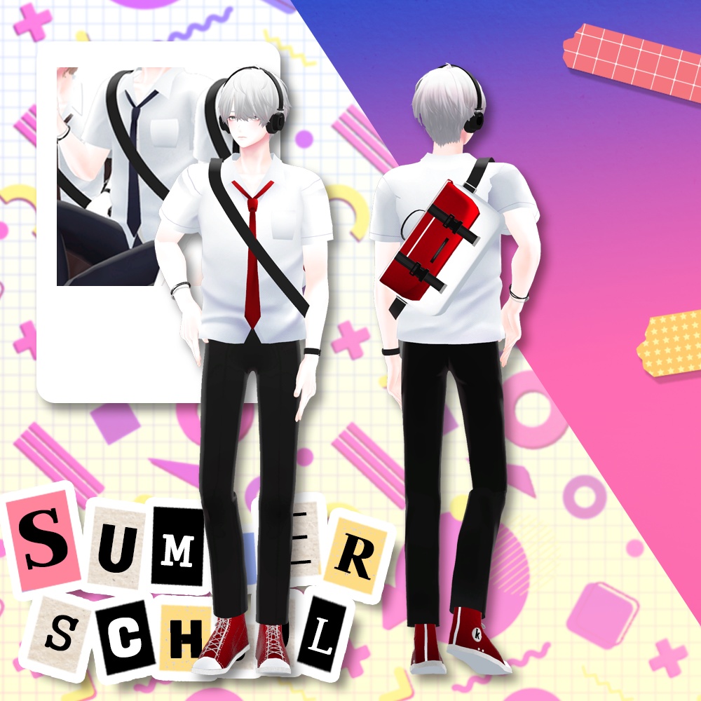 水瀬(Minase) Summer school / 夏の学校 制服 (VRC)