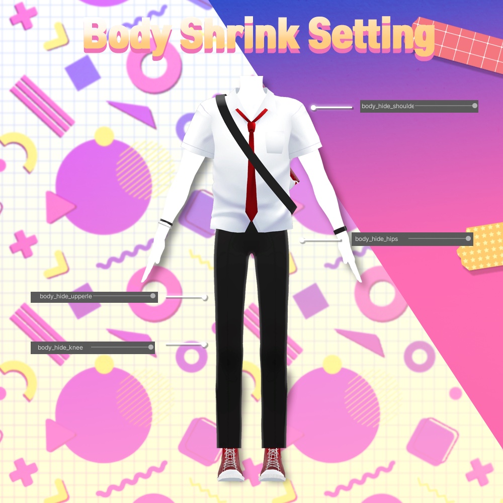 水瀬(Minase) Summer school / 夏の学校 制服 (VRC)