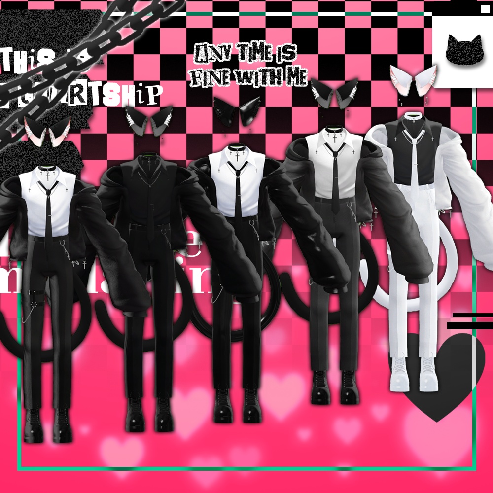 L♥ve Cat / ラブキャット / 水瀬(Minase) / 狛乃(Komano) / くうた(Kuuta) (VRC)