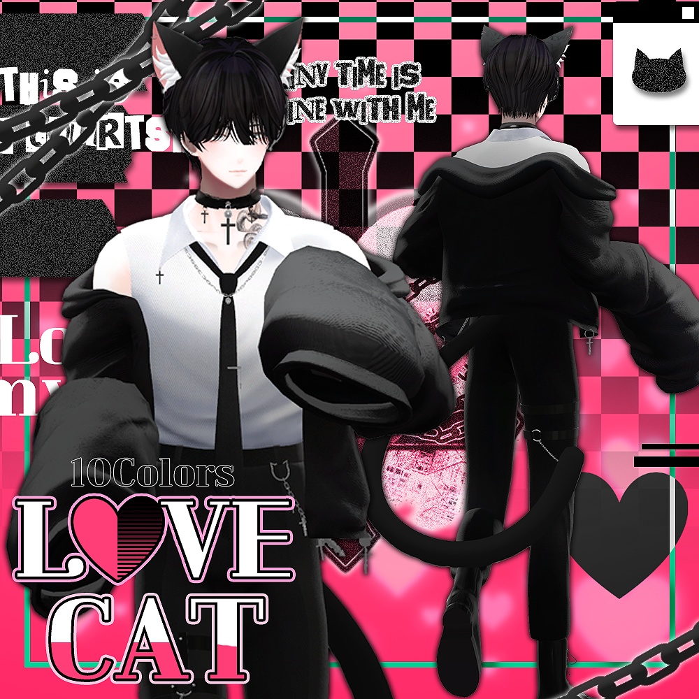 L♥ve Cat / ラブキャット / 水瀬(Minase) / 狛乃(Komano) / くうた(Kuuta) (VRC)