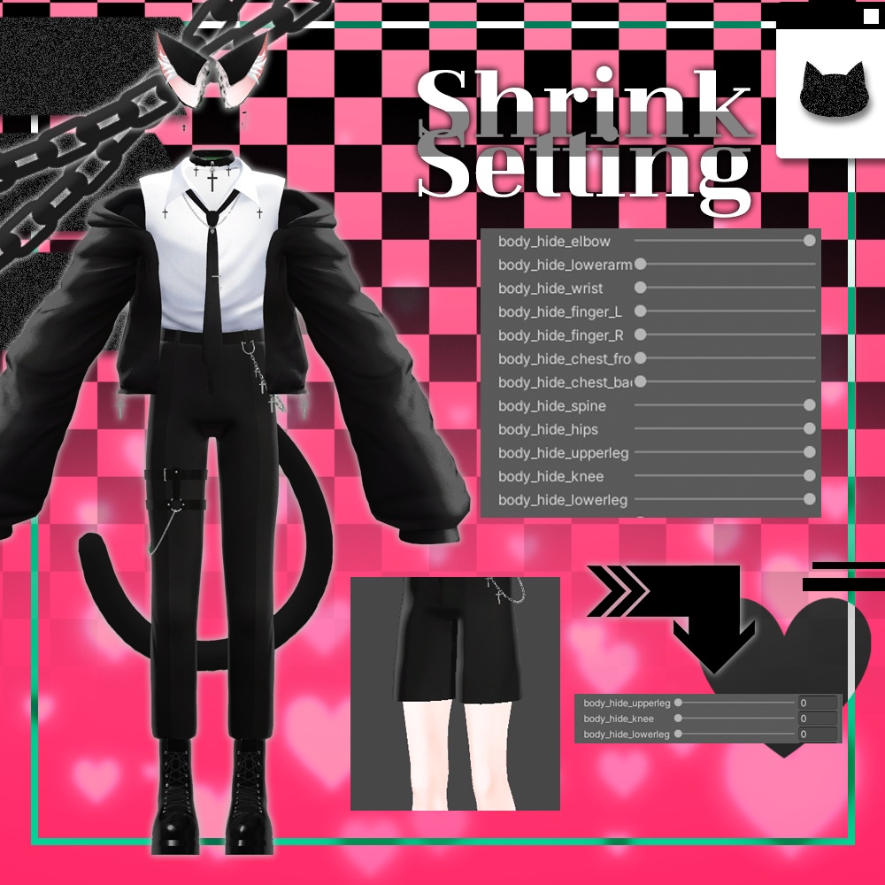 L♥ve Cat / ラブキャット / 水瀬(Minase) / 狛乃(Komano) / くうた(Kuuta) (VRC)