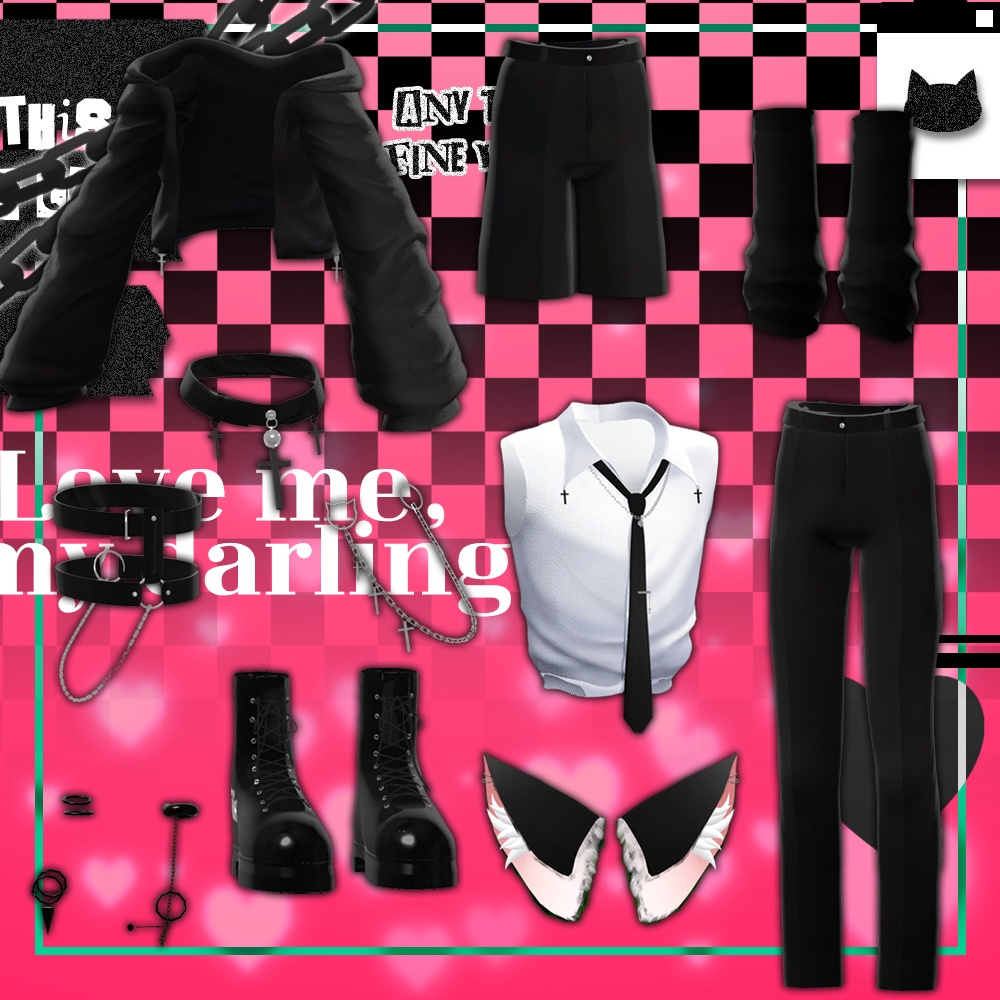 L♥ve Cat / ラブキャット / 水瀬(Minase) / 狛乃(Komano) / くうた(Kuuta) (VRC)