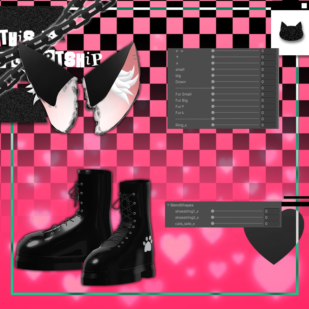 L♥ve Cat / ラブキャット / 水瀬(Minase) / 狛乃(Komano) / くうた(Kuuta) (VRC)