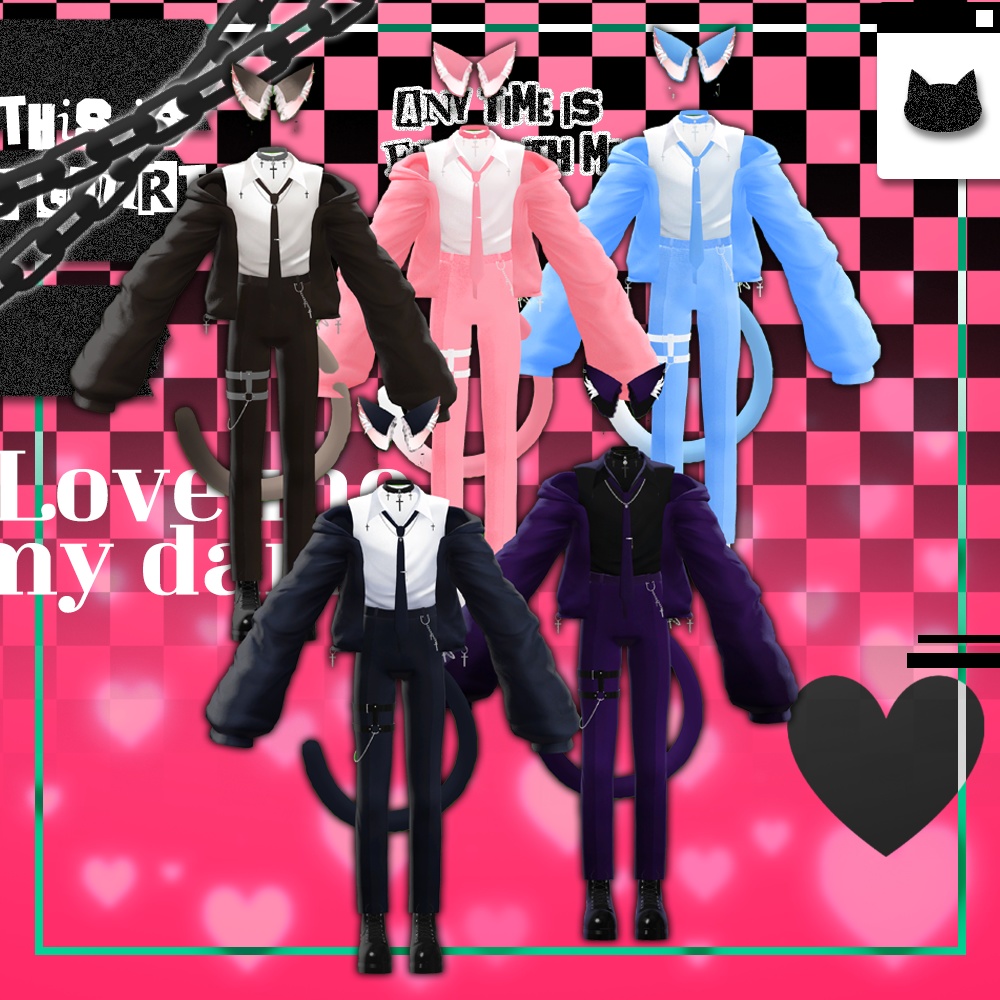 L♥ve Cat / ラブキャット / 水瀬(Minase) / 狛乃(Komano) / くうた(Kuuta) (VRC)