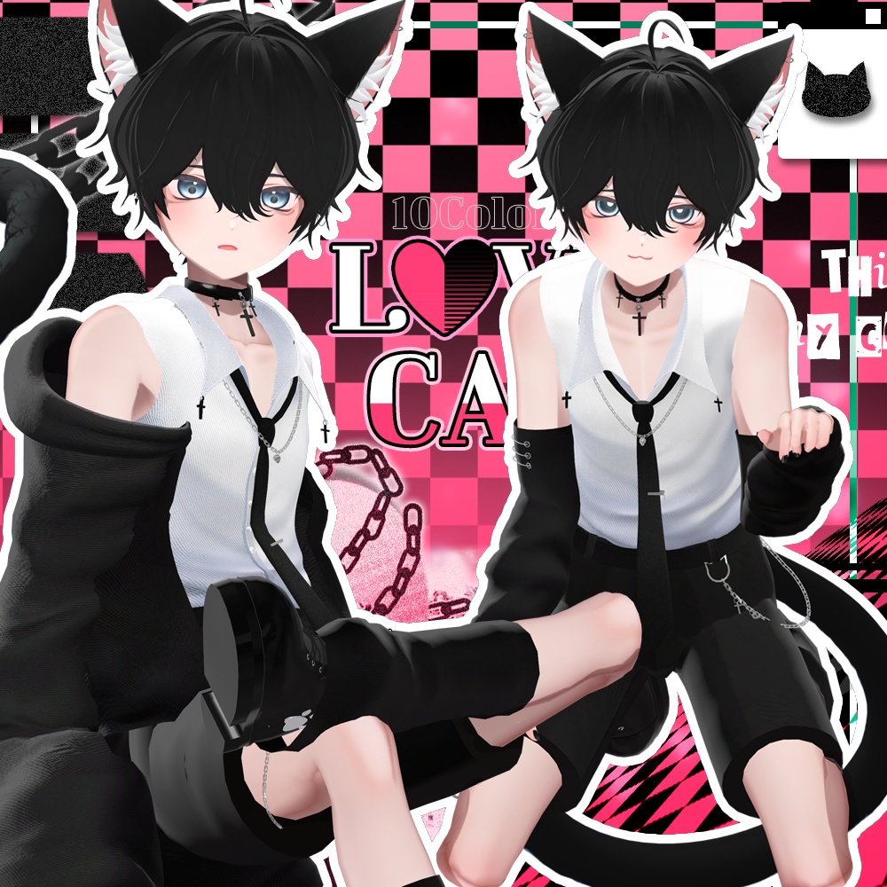 L♥ve Cat / ラブキャット / 水瀬(Minase) / 狛乃(Komano) / くうた(Kuuta) (VRC)