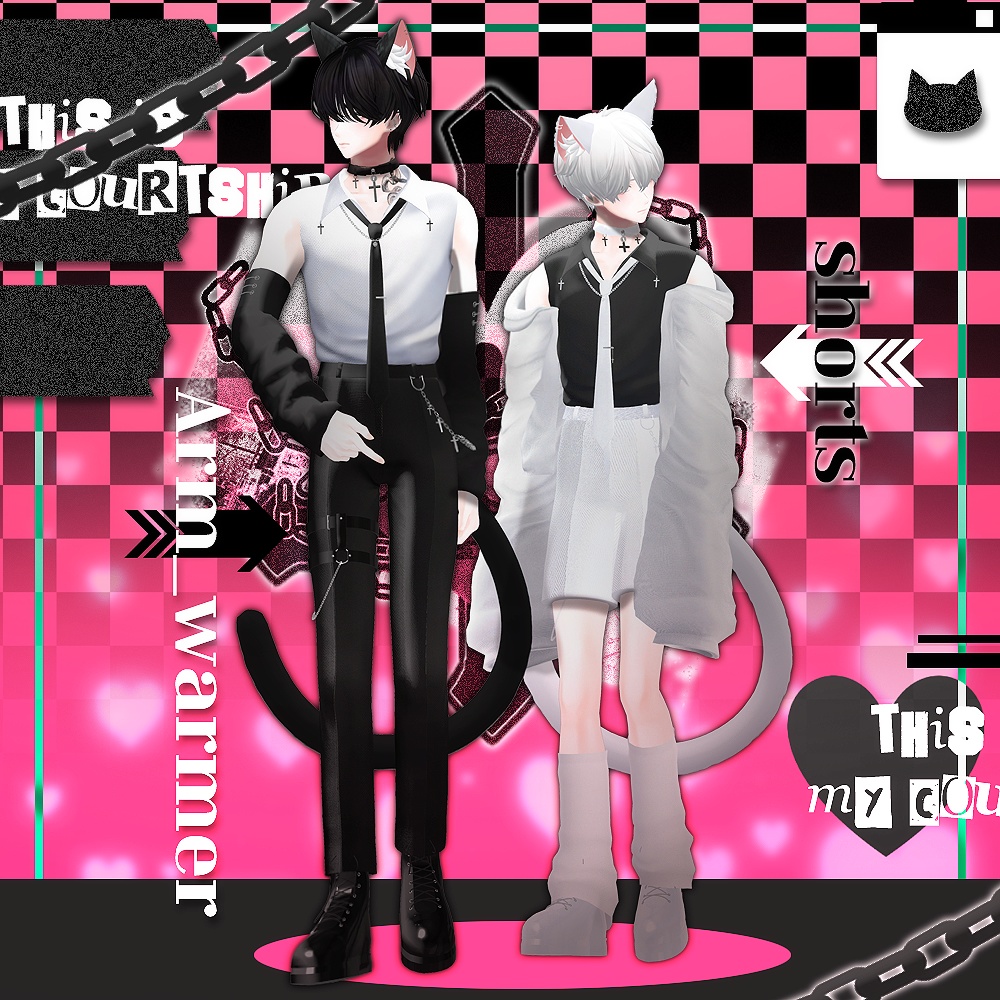 L♥ve Cat / ラブキャット / 水瀬(Minase) / 狛乃(Komano) / くうた(Kuuta) (VRC)