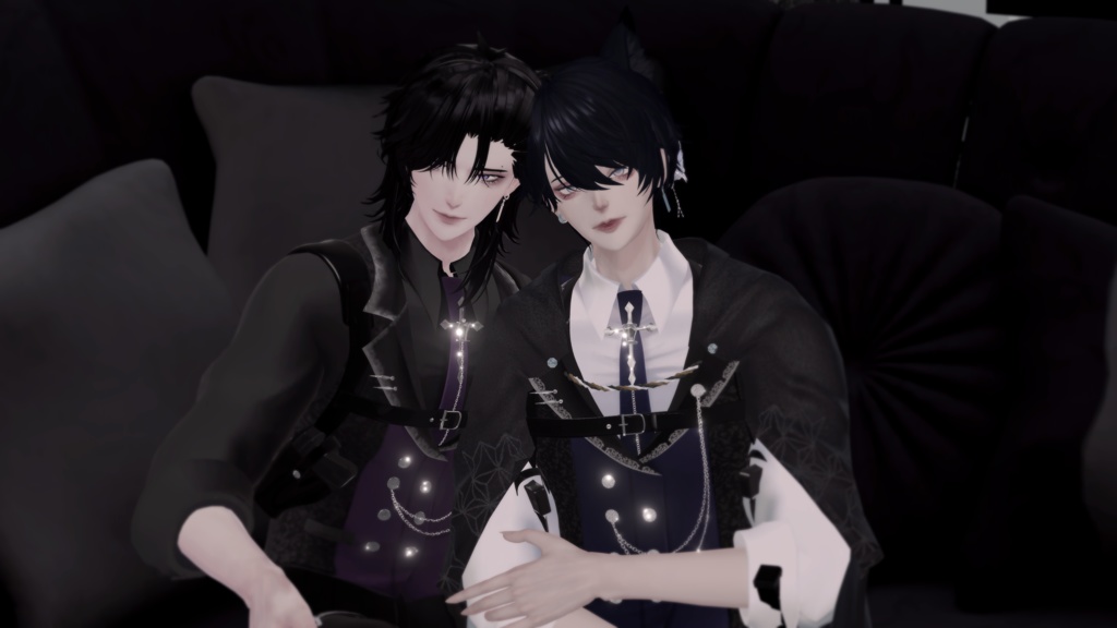 影の花 Uniform / suit / 水瀬(Minase) / 狛乃(Komano)/ 怜(Rei) / デミアン(Demian) / (formal dress (VRC)