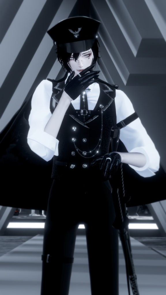 影の花 Uniform / suit / 水瀬(Minase) / 狛乃(Komano)/ 怜(Rei) / デミアン(Demian) / (formal dress (VRC)