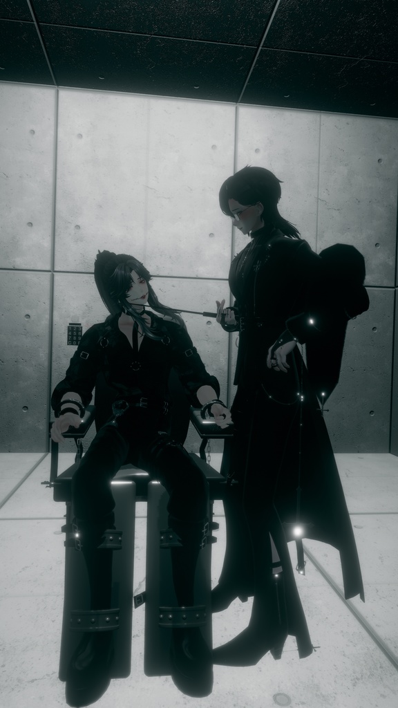 Hard Darling / Uniform / suit / 水瀬(Minase) / 狛乃(Komano) / 怜(Rei) / デミアン(Demian)formal dress (VRC)