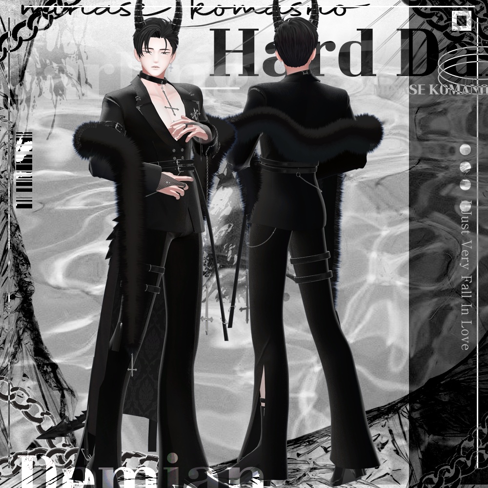 Hard Darling / Uniform / suit / 水瀬(Minase) / 狛乃(Komano) / 怜(Rei) / デミアン(Demian)formal dress (VRC)