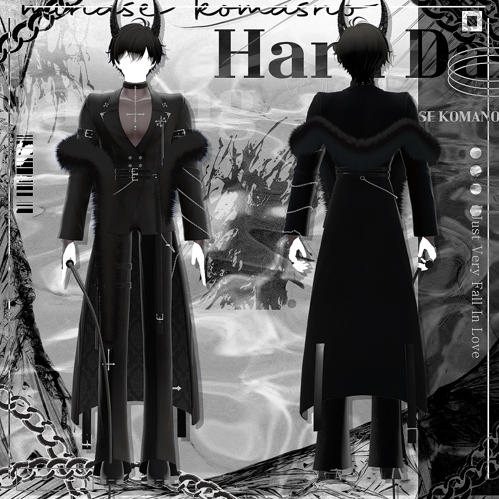 Hard Darling / Uniform / suit / 水瀬(Minase) / 狛乃(Komano) / 怜(Rei) / デミアン(Demian)formal dress (VRC)