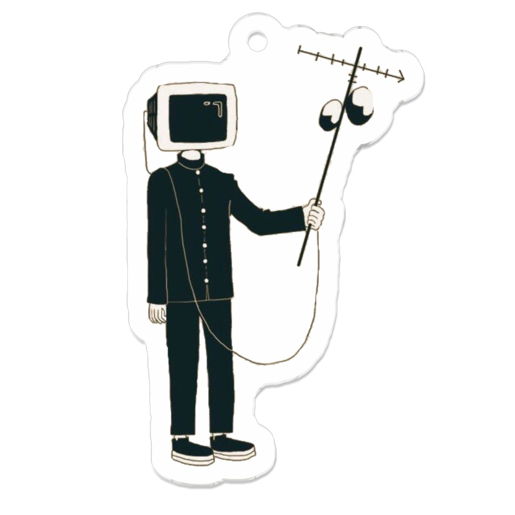 電波少年 アクリルキーホルダー