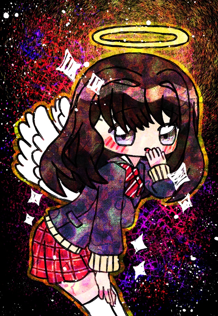 ~アクリルブロック~『♡神聖なる天使様を祭る為のアクリルブロック♥」