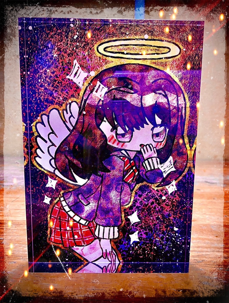 ~アクリルブロック~『♡神聖なる天使様を祭る為のアクリルブロック♥」