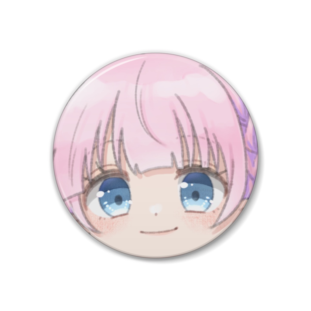 ちゃきのまんまる缶バッジ