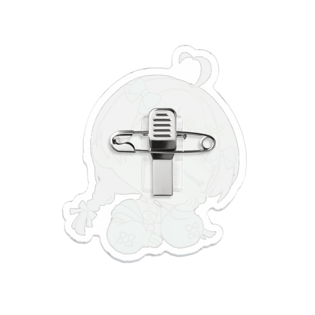 くっつきちゃきバッジ