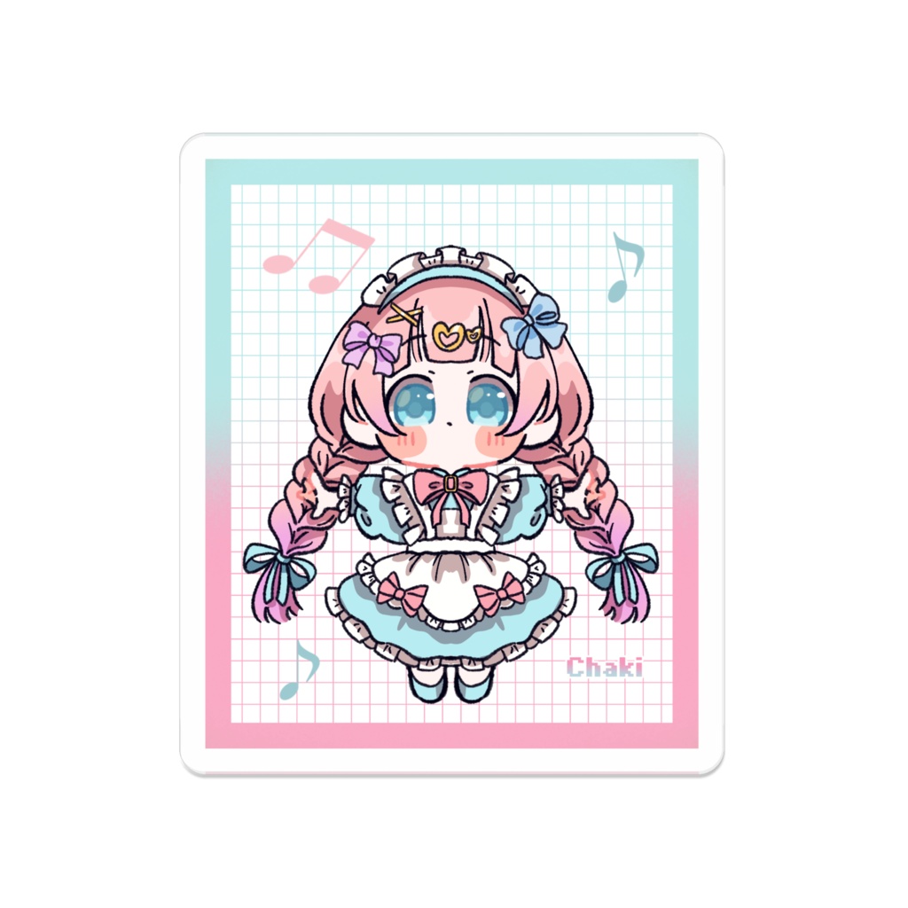くっつきちゃきバッジ