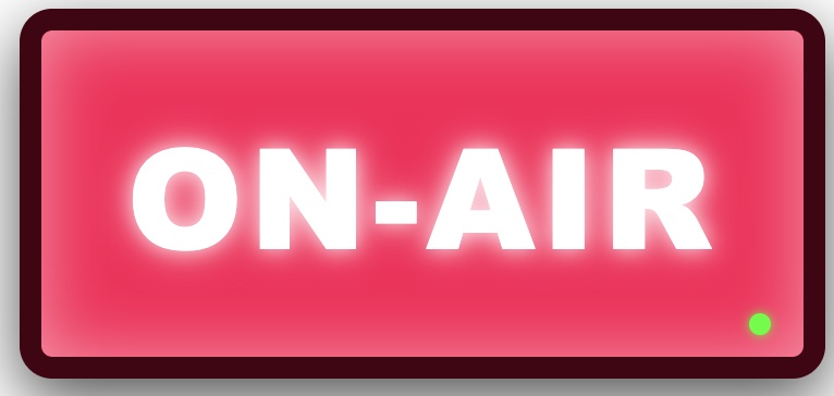 【OBS配信用】ON AIR ランプ風ウィジェット