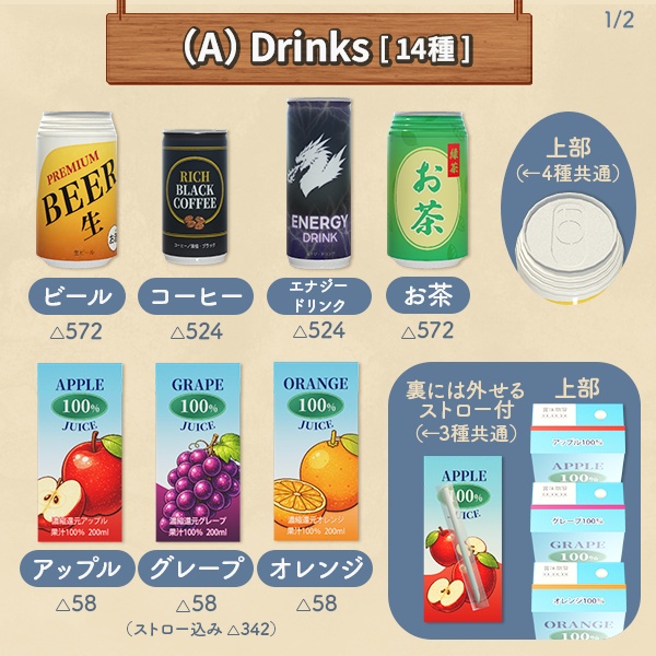 【限定セール中】生活感のある雑貨セット|飲み物/お菓子/カップ麺/ティッシュなど