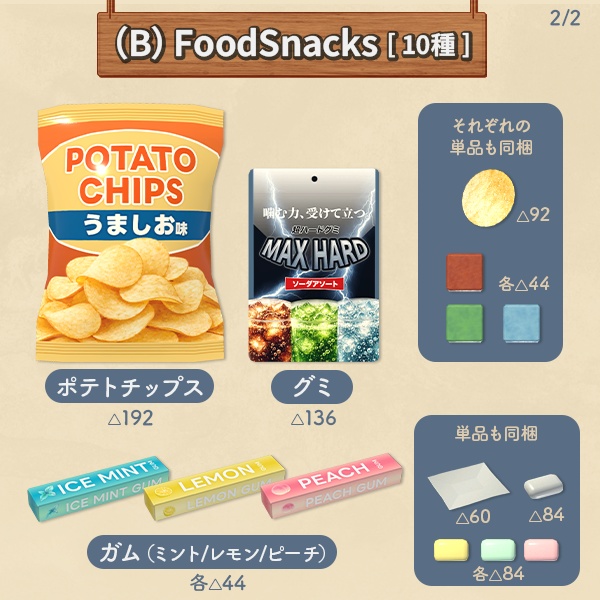 【限定セール中】生活感のある雑貨セット|飲み物/お菓子/カップ麺/ティッシュなど