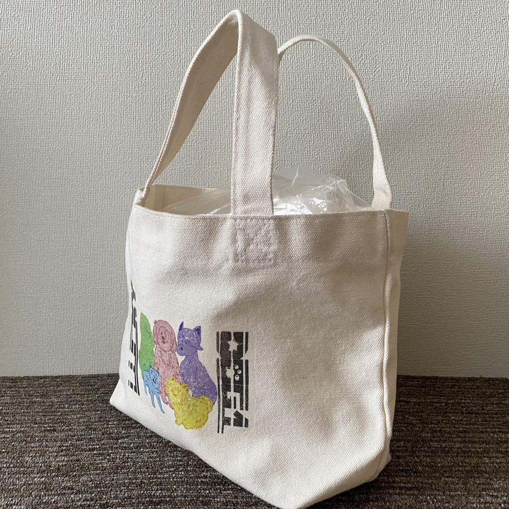 【キーホルダー付】ラッキードッグ1 ランチトートバッグ