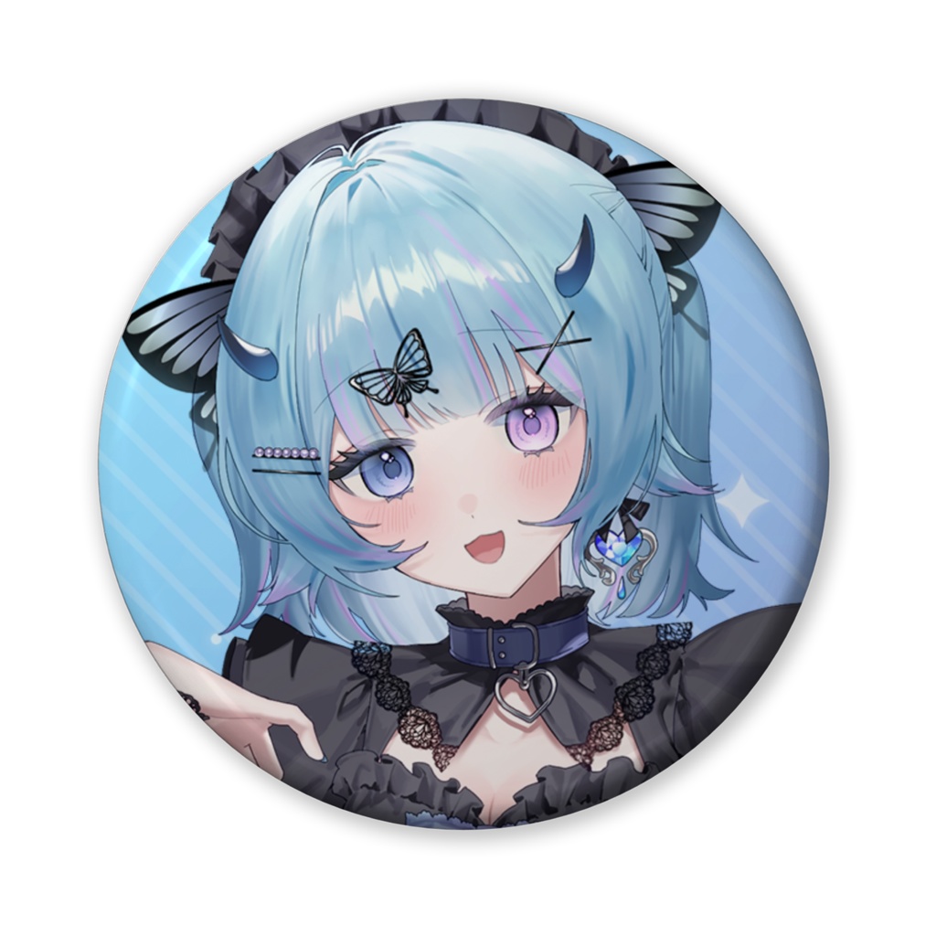 【常設】kawaii缶バッチ/笑顔