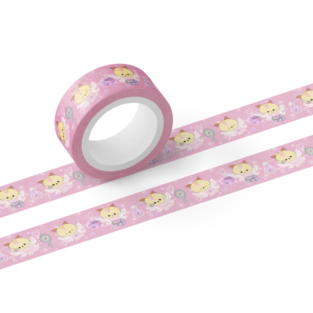 ねこ天使さん Pink Moon