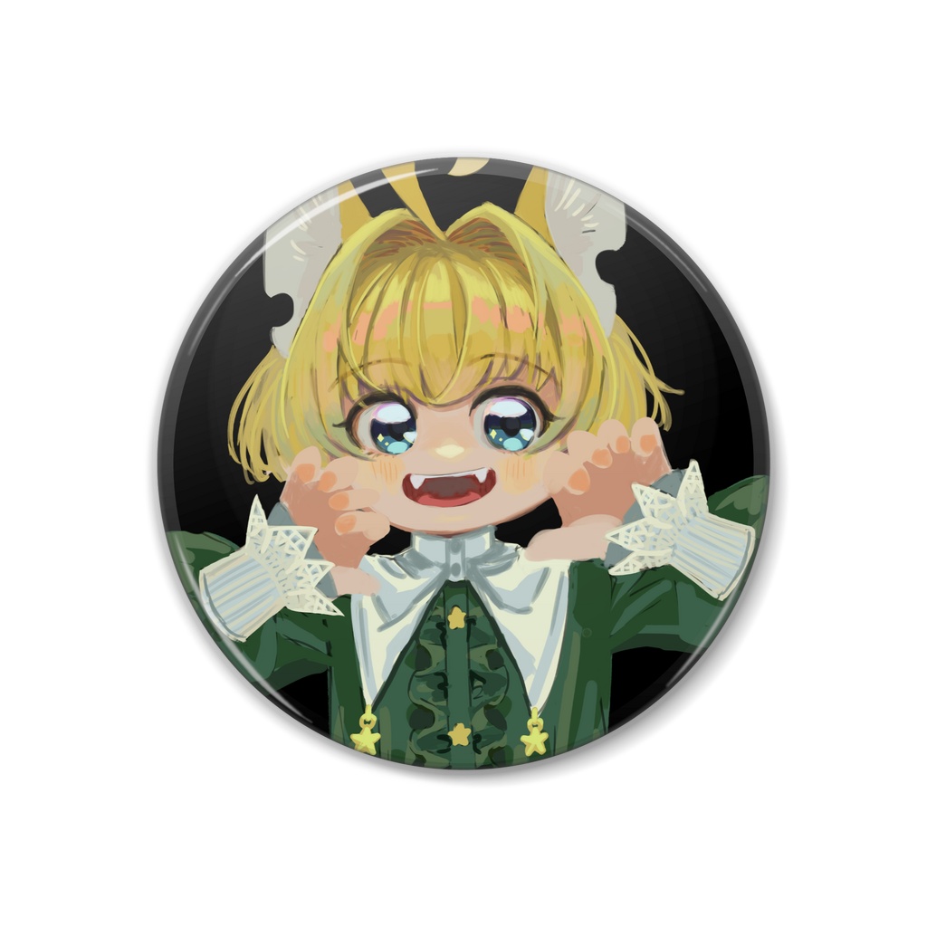 香枝ちゃん缶バッジ①