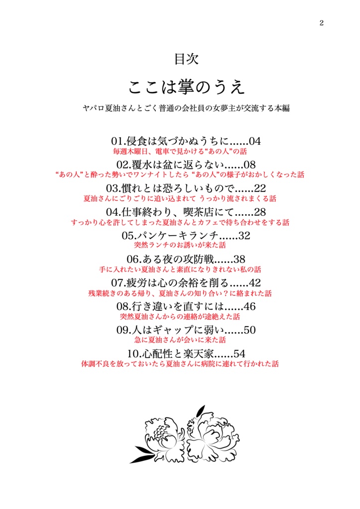 ここは掌のうえ