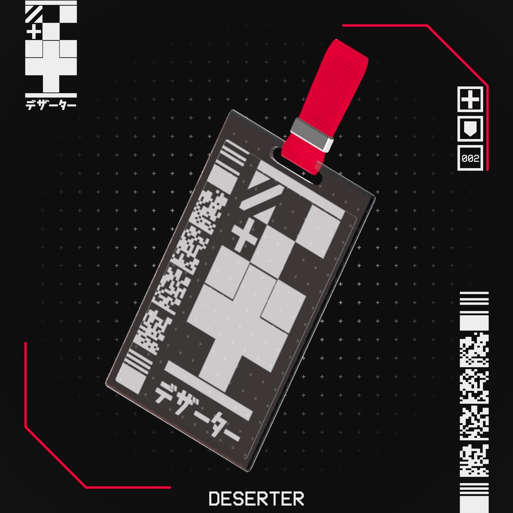 [PB] ACCS002 // 編集可能なIDカード // Editable ID Card with variations