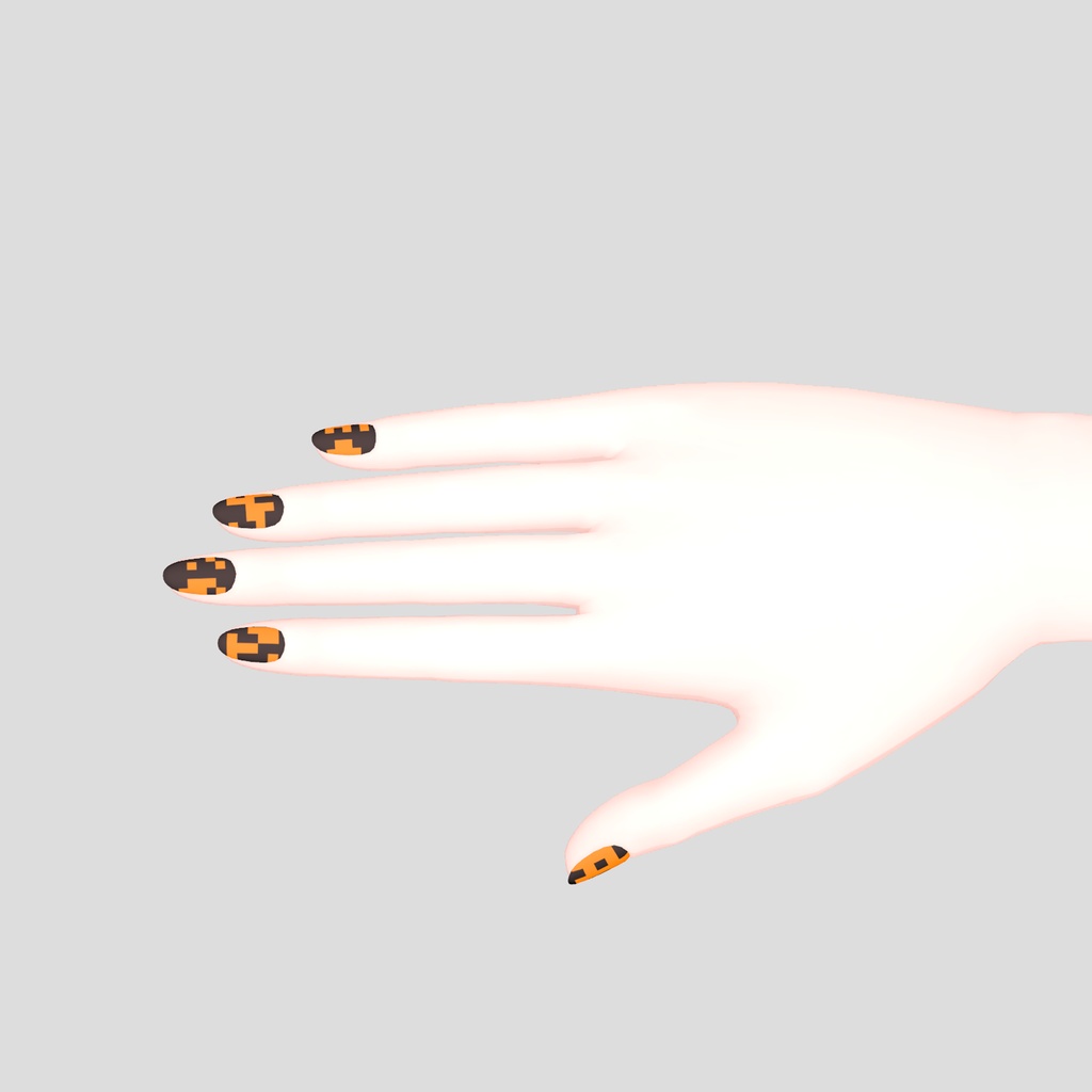DSRTEX001 // AR Glyph // Nail Paint for 「しなの」 / Shinano