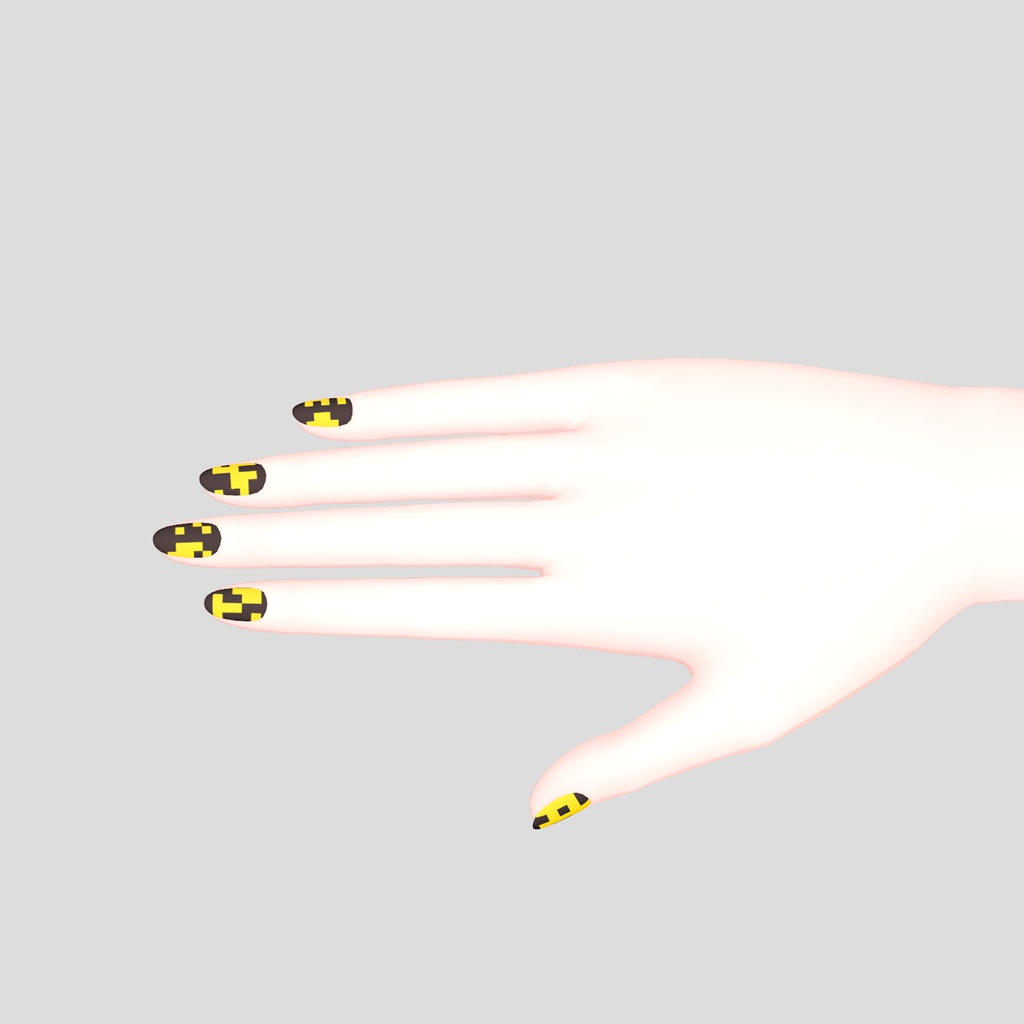 DSRTEX001 // AR Glyph // Nail Paint for 「しなの」 / Shinano