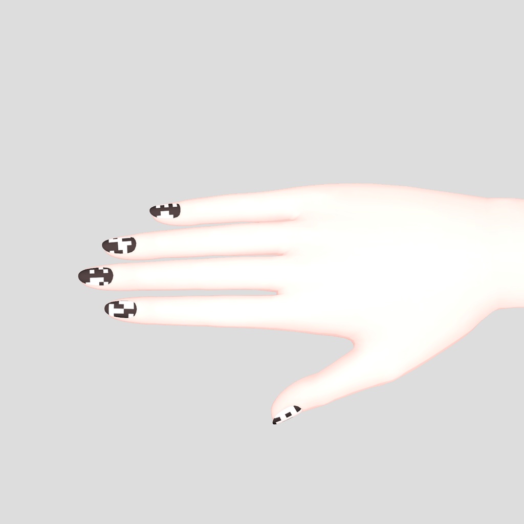DSRTEX001 // AR Glyph // Nail Paint for 「しなの」 / Shinano