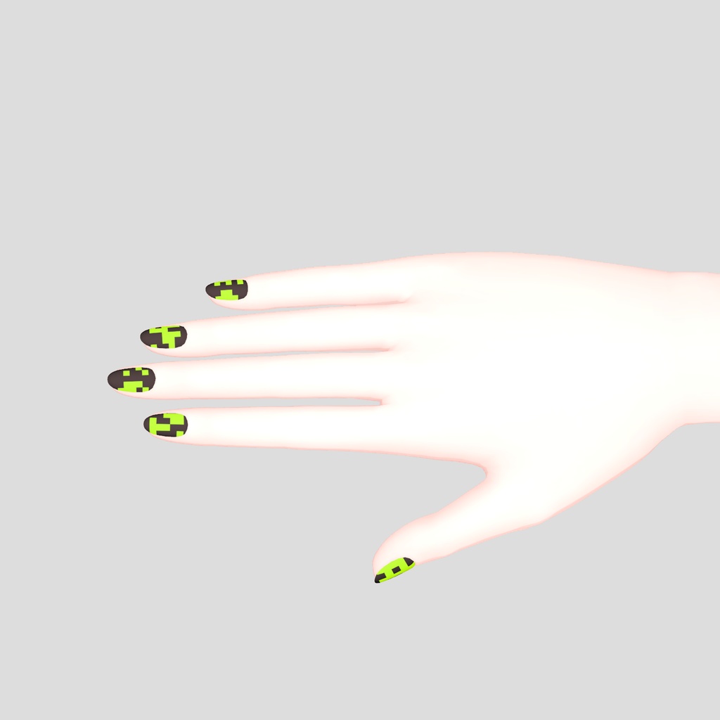 DSRTEX001 // AR Glyph // Nail Paint for 「しなの」 / Shinano