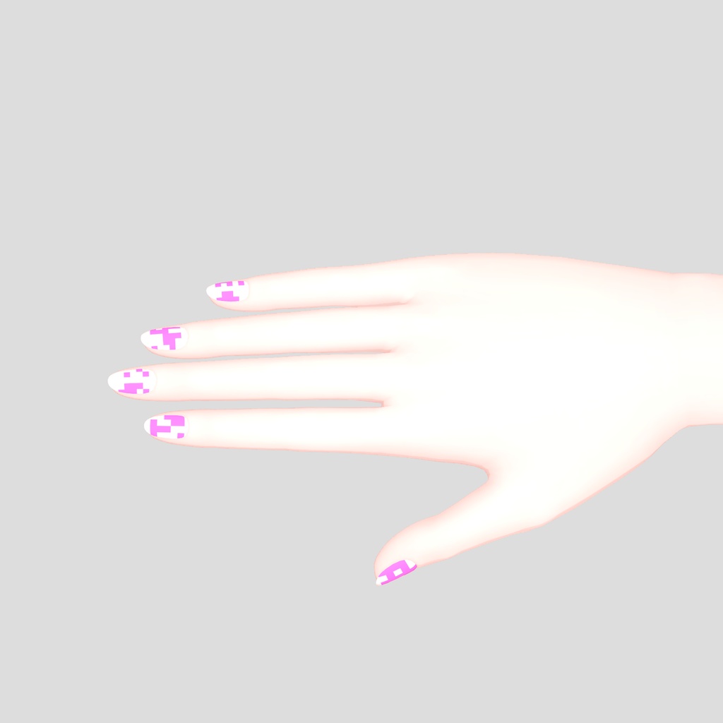 DSRTEX001 // AR Glyph // Nail Paint for 「しなの」 / Shinano