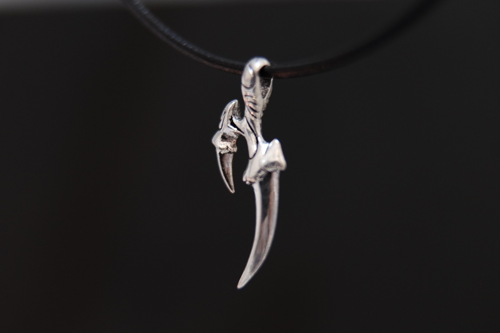 龍の爪のネックレス