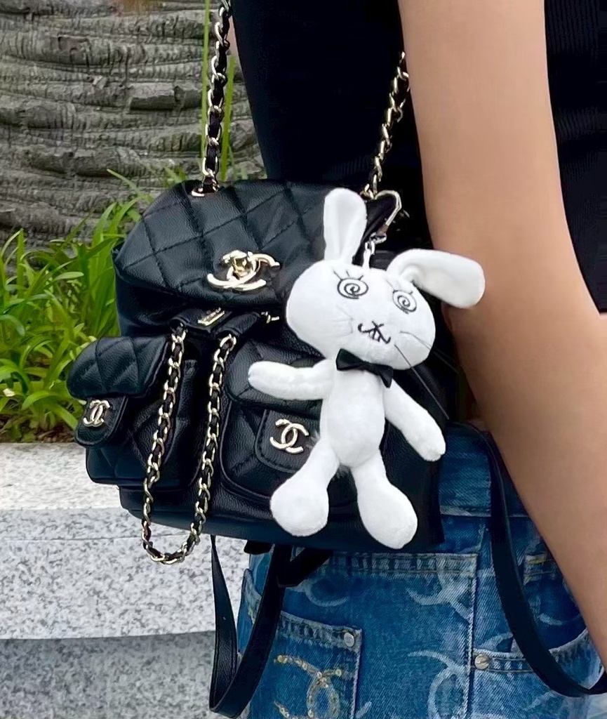 LUREM -ルアム- Black-ストラップぬいぐるみ