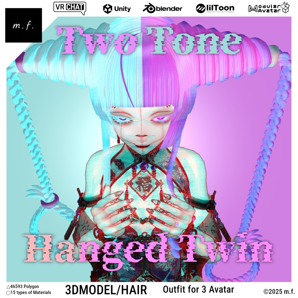 Two Tone Hanged Twin [Velnica/Pochi/Julius]