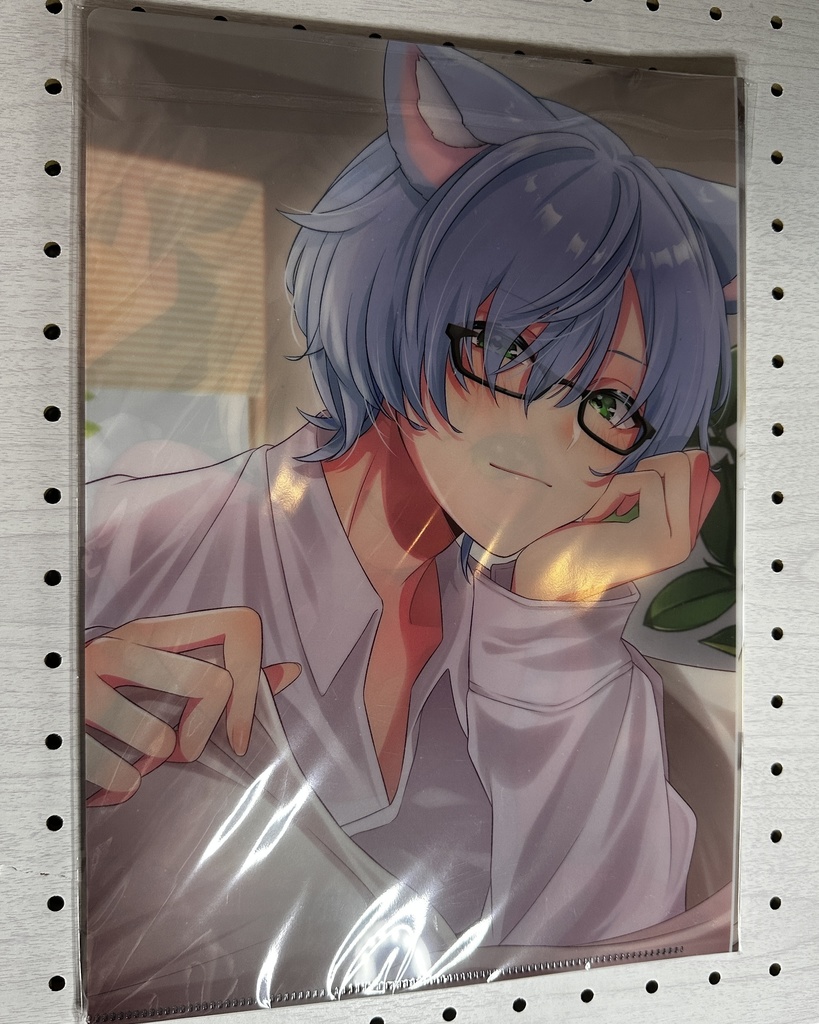 86&66ちゃんねるクリアファイル⬜️