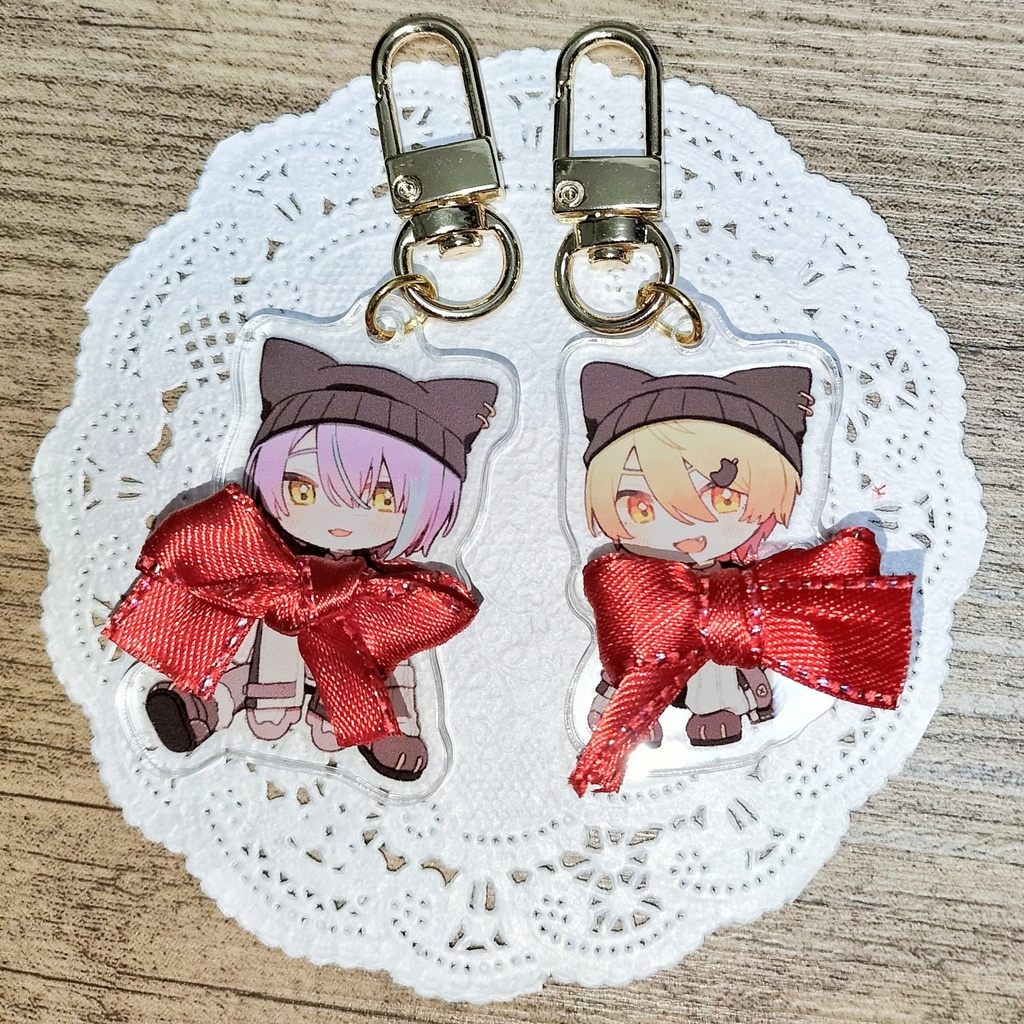 ねこ類司アクキー