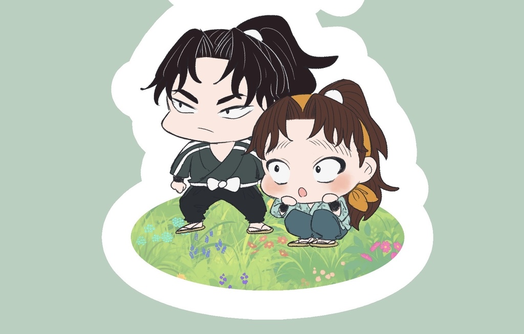 利こまアクリルスタンド(原作)