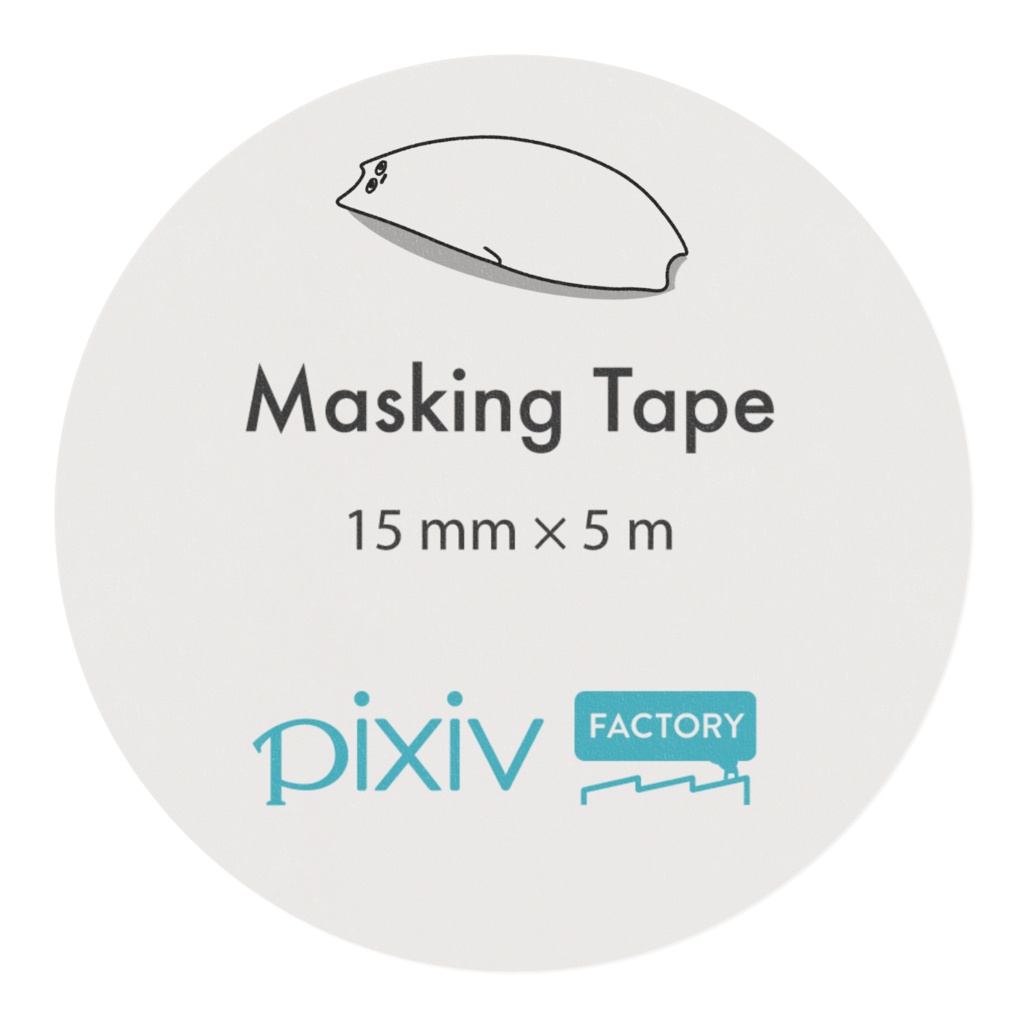 はんぺんねこマスキングテープ