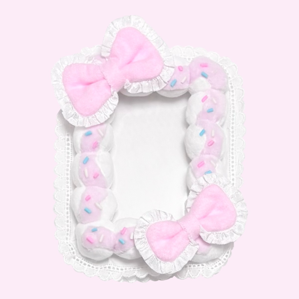 Frillribbon cake 【pink】