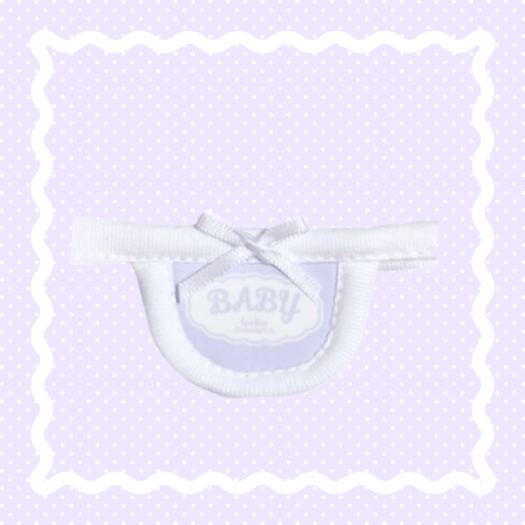 [ラベンダー]original textile bib