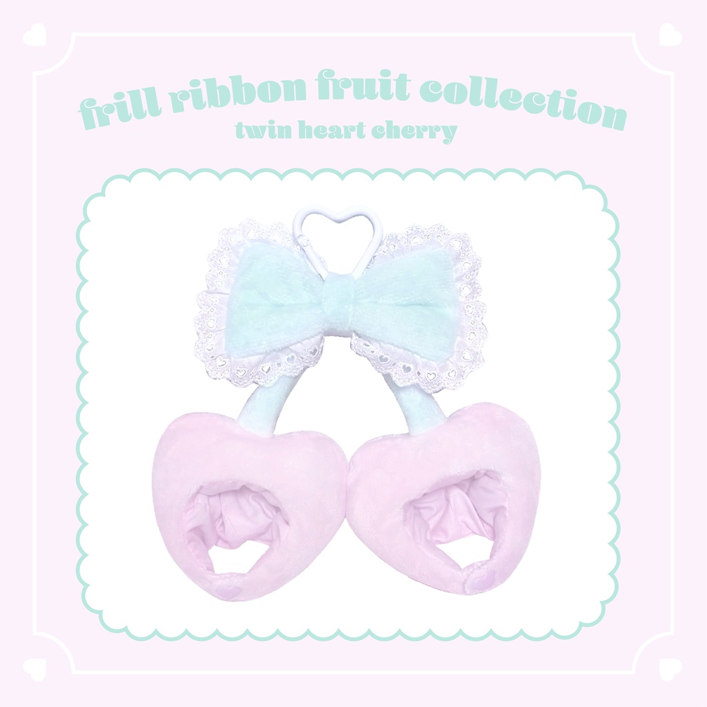 【pink】twin heart cherry🍒10~12cm size 