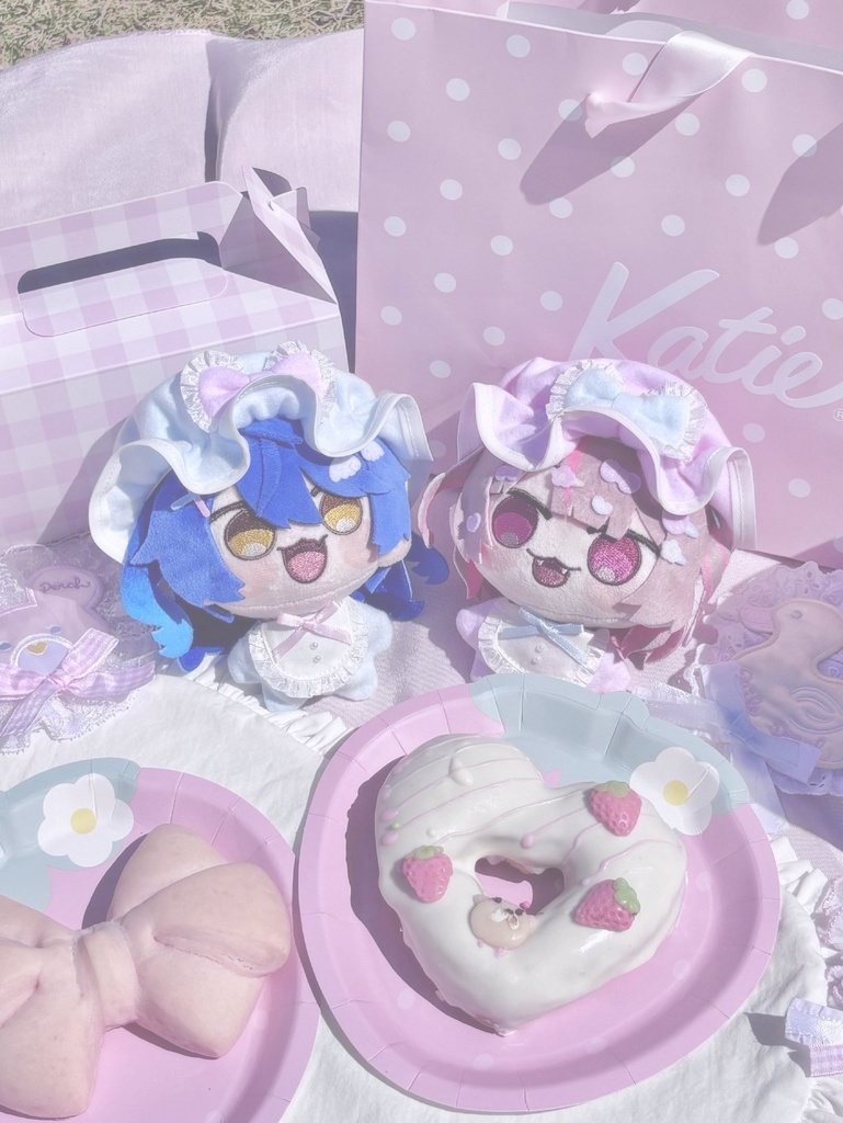 nightcap & rompers set にじまるっとサイズ