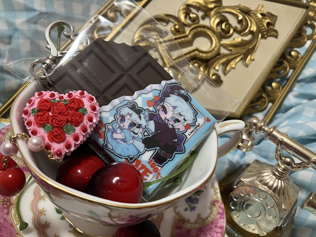 チョコラバーキーホルダー