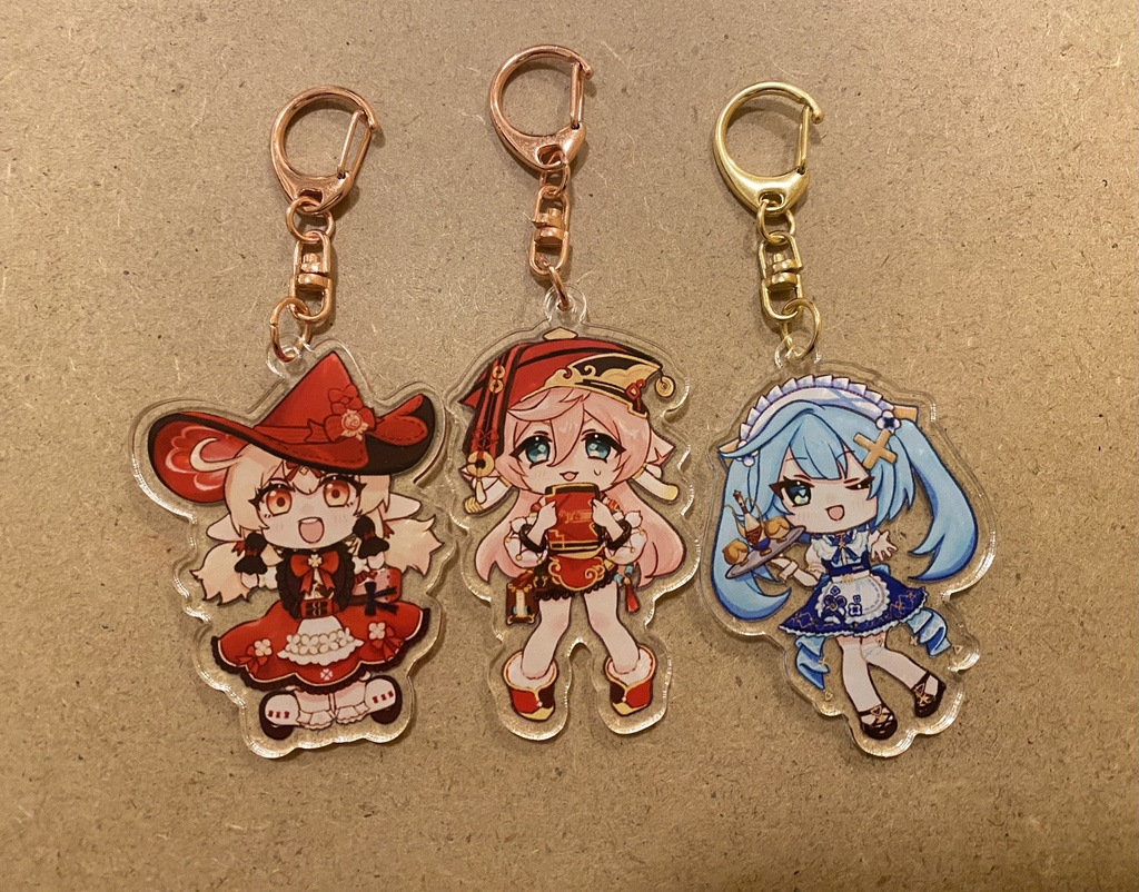 原神 アクリルキーホルダー/在庫あり